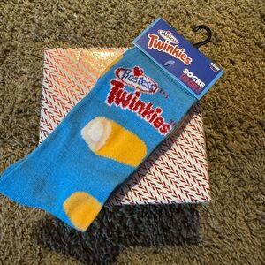 Twinkies Blue and Yellow Casual Socks